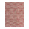 Tapis extérieur - 160x230cm - Rouge - 100% polypropylène - 192 000pts/m2 - ST TROPEZ