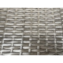 8 Places - Ensemble encastrable salon table de jardin aluminium et acier, housse de protection- Gris