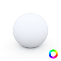 Boule lumineuse LED multicolore recharge sans fil Ø25 cm, 7 couleurs - LUNA