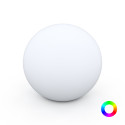 Boule lumineuse LED multicolore recharge sans fil Ø30 cm, 7 couleurs - LUNA