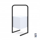 Lampe baladeuse extérieur de table carrée sans fil LED rechargeable, 7 couleurs