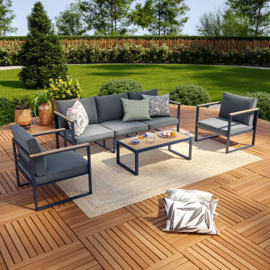 Salon de jardin aluminium...