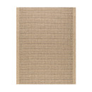 Tapis extérieur - 120x170cm - naturel - 100% polypropylène résistant aux UV - 1400 gr/m²