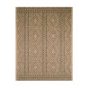 Tapis extérieur - 50x80cm - naturel - 100% polypropylène résistant aux UV - 1400 gr/m²