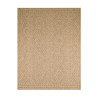 Tapis extérieur - 120x170cm - naturel - 100% polypropylène résistant aux UV - 1400 gr/m²