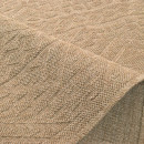 Tapis extérieur - 120x170cm - naturel - 100% polypropylène résistant aux UV - 1400 gr/m²
