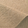 Tapis extérieur - 120x170cm - naturel - 100% polypropylène résistant aux UV - 1400 gr/m²