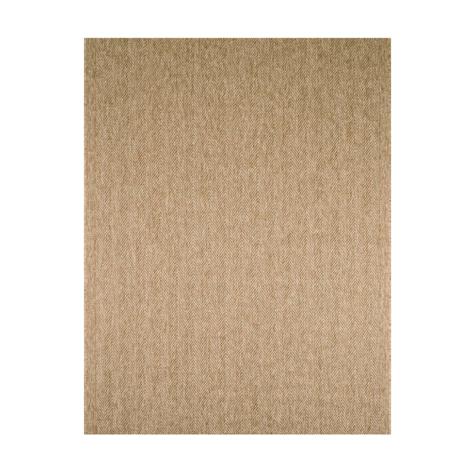 Tapis extérieur - 50x80cm - naturel - 100% polypropylène résistant aux UV - 1400 gr/m²