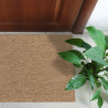 Tapis extérieur - 50x80cm - naturel - 100% polypropylène résistant aux UV - 1400 gr/m²