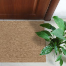 Tapis extérieur - 60x90cm - naturel - 100% polypropylène résistant aux UV - 1400 gr/m²