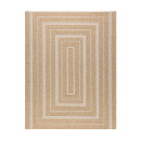 Tapis extérieur - 60x90cm - naturel - 100% polypropylène résistant aux UV - 1400 gr/m²