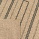 Tapis extérieur - 60x90cm - naturel - 100% polypropylène résistant aux UV - 1400 gr/m²