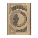 Tapis extérieur - 120x170cm - naturel - 100% polypropylène résistant aux UV - 1400 gr/m²