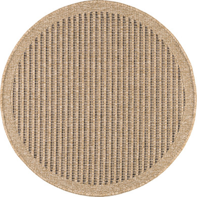 Tapis extérieur rond -...