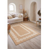Tapis extérieur - 200x290cm - naturel - 100% polypropylène résistant aux UV - 1400 gr/m²