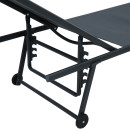 Sunny - Lot de 2 transats à roulette - Sunny - Anthracite  - Avril Paris