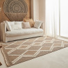 Tapis extérieur - 60x90cm - multicolore - 100% polypropylène résistant aux UV - 1400gr/m²