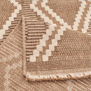 Tapis extérieur - 60x90cm - multicolore - 100% polypropylène résistant aux UV - 1400gr/m²