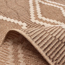 Tapis extérieur - 60x90cm - multicolore - 100% polypropylène résistant aux UV - 1400gr/m²