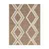 Tapis extérieur - 60x90cm - multicolore - 100% polypropylène résistant aux UV - 1400gr/m²