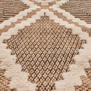 Tapis extérieur - 60x90cm - multicolore - 100% polypropylène résistant aux UV - 1400gr/m²