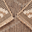 Tapis extérieur - 60x90cm - multicolore - 100% polypropylène résistant aux UV - 1400gr/m²