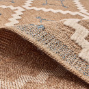 Tapis extérieur - 120x170cm - multicolore - 100% polypropylène résistant aux UV - 1400gr/m²