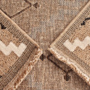 Tapis extérieur - 120x170cm - multicolore - 100% polypropylène résistant aux UV - 1400gr/m²