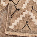 Tapis extérieur - 60x90cm - multicolore - 100% polypropylène résistant aux UV - 1400gr/m²