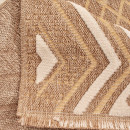 Tapis extérieur - 60x90cm - multicolore - 100% polypropylène résistant aux UV - 1400gr/m²