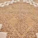 Tapis extérieur - 60x90cm - multicolore - 100% polypropylène résistant aux UV - 1400gr/m²