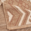 Tapis extérieur - 60x90cm - multicolore- 100% polypropylène résistant aux UV - 1400gr/m²