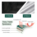 Housse de jardin imperméable protection haute densité 420D - Anti UV - 170x94x70 cm