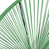 Lot de 2 Fauteuils de jardin en cordage résine - Vert