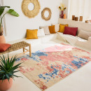 Tapis d'extérieur - 190x290cm - Beige - Réversible - 100% polypropylène - 1350gr / m²