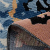 Tapis d'extérieur - 190x290cm - Noir - Réversible - 100% polypropylène - 1350gr / m²