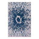 Tapis d'extérieur - 114x170cm - Bleu  - Réversible - 100% polypropylène - 1350gr / m²