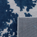 Tapis d'extérieur - 228x340cm - Bleu - Réversible - 100% polypropylène - 1350gr / m²