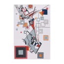 Tapis d'extérieur - 114x170cm - Blanc  - Réversible - 100% polypropylène - 1350gr / m²