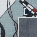 Tapis d'extérieur - 190x290cm - Blanc - Réversible - 100% polypropylène - 1350gr / m²