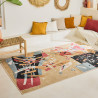 Tapis d'extérieur - 152x230cm - Beige - Réversible - 100% polypropylène - 1350gr / m²