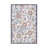 Tapis d'extérieur - 190x290cm - Blanc - Réversible - 100% polypropylène - 1350gr / m²