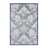 Tapis d'extérieur - 114x170cm - Bleu  - Réversible - 100% polypropylène - 1350gr / m²