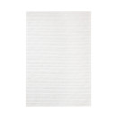 Tapis d'extérieur - 114x170cm - Blanc  - Réversible - 100% polypropylène - 1350gr / m²