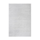 Tapis d'extérieur - 152x230cm - Gris - Réversible - 100% polypropylène - 1350gr / m²