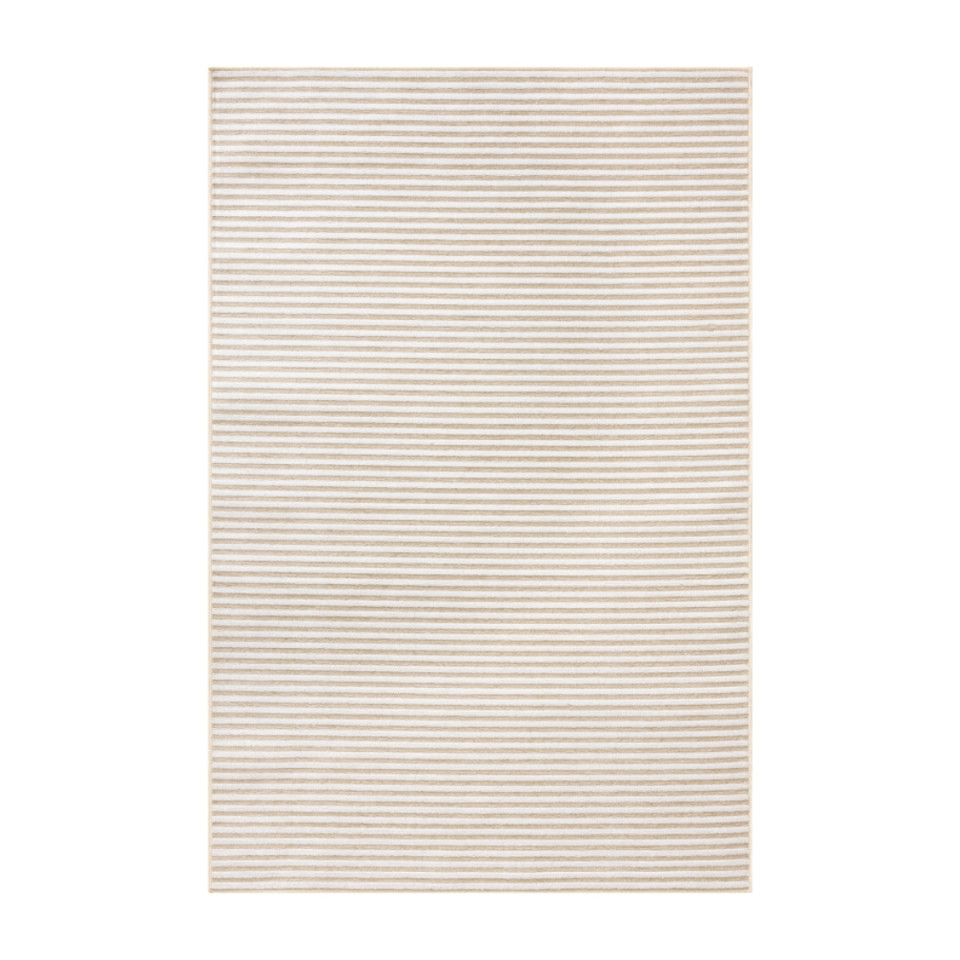 Tapis d'extérieur - 114x170cm - Beige - Réversible - 100% polypropylène - 1350gr / m²