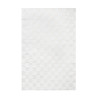 Tapis d'extérieur - 114x170cm - Blanc  - Réversible - 100% polypropylène - 1350gr / m²