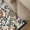 Tapis d'extérieur - 190x290cm - Blanc - Réversible - 100% polypropylène - 1350gr / m²