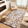 Tapis d'extérieur - 190x290cm - Blanc - Réversible - 100% polypropylène - 1350gr / m²