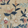Tapis d'extérieur - 228x340cm - Beige - Réversible - 100% polypropylène - 1350gr / m²